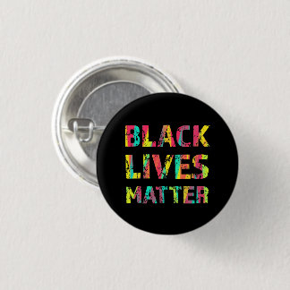 Black Lives Matter Painting 01 Let's Take A Stand 3 Cm Round Badge