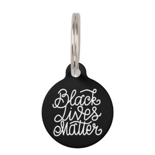 Black Lives Matter Pet Tag