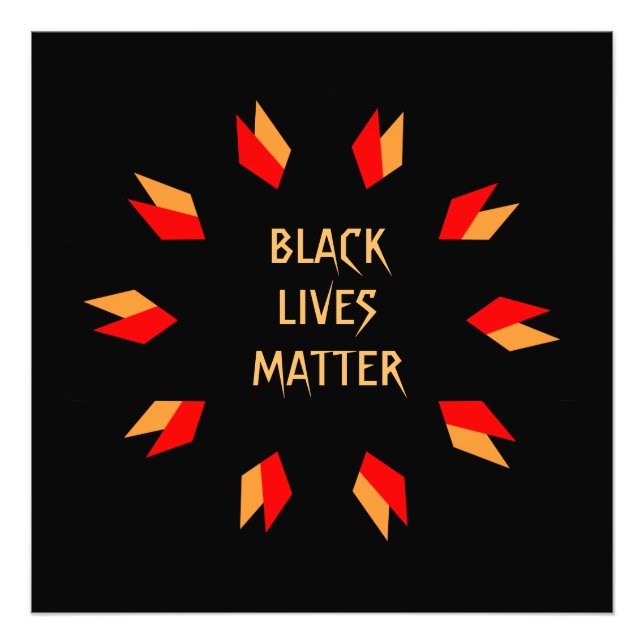 Black Lives Matter Photo Print (Front)