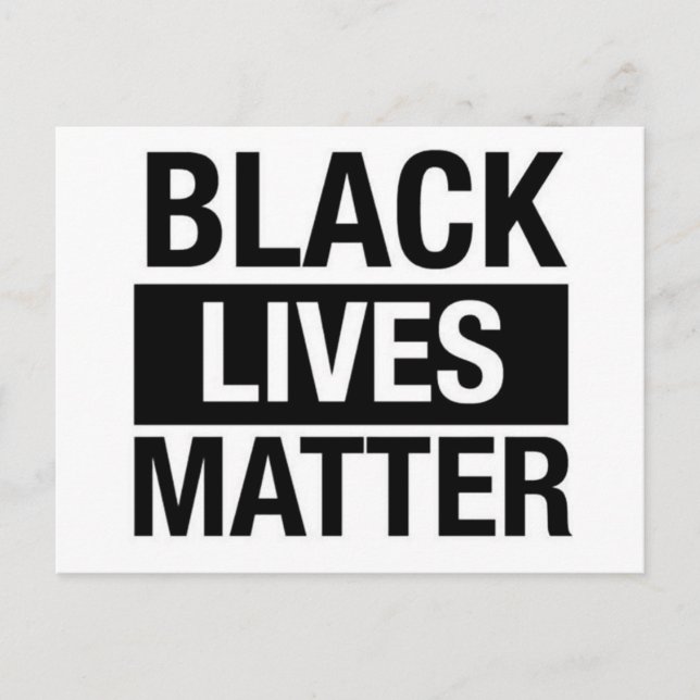 Black Lives Matter Postcard (Front)