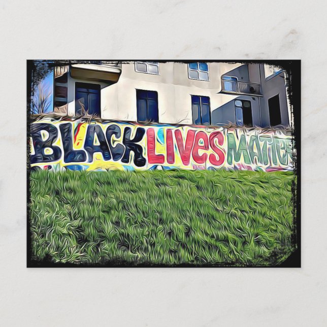 Black Lives Matter Postcard (Front)