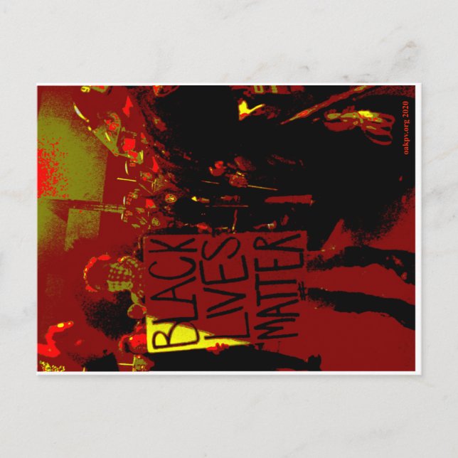Black Lives Matter Postcard (Front)