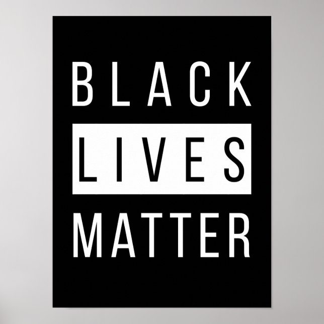 Black Lives Matter Poster (Front)