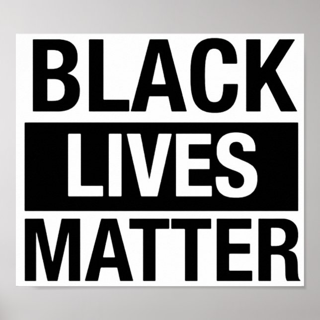 Black Lives Matter Poster (Front)