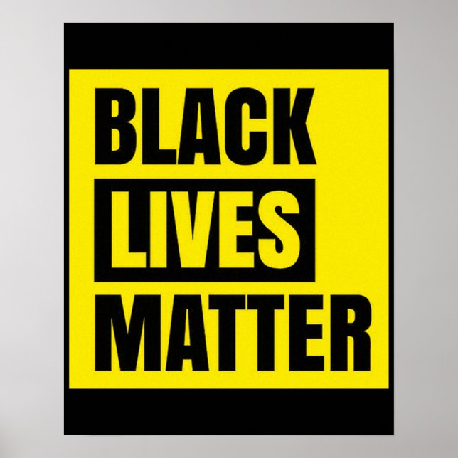 Black Lives Matter Poster (Front)
