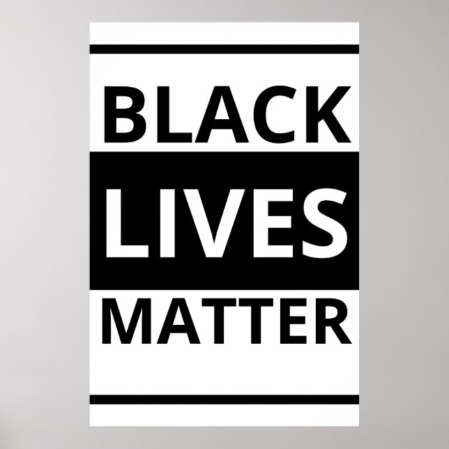 Black Lives Matter Poster (Front)
