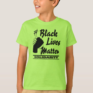 #Black Lives Matter Solidarity Kids T-Shirt