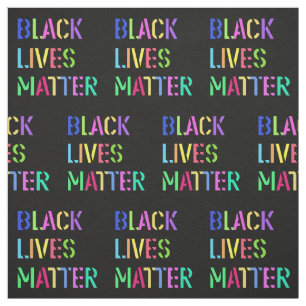Black Lives Matter Stencil 01 Editable Fabric
