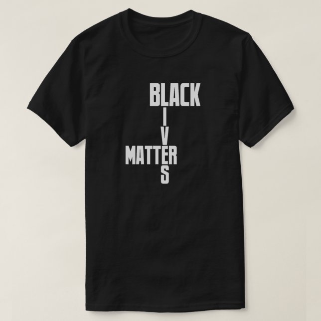 Black Lives Matter T-Shirt (Design Front)