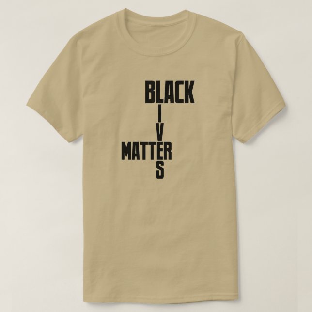Black Lives Matter T-Shirt (Design Front)