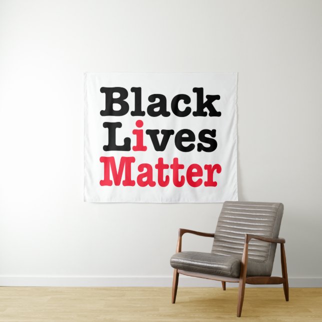 Black Lives Matter Tapestry (In Situ (Horizontal))