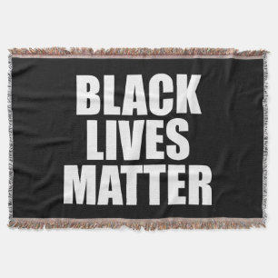 Black Lives Matter Throw Blanket