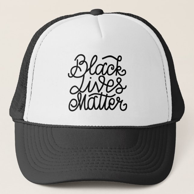 Black Lives Matter Trucker Hat (Front)