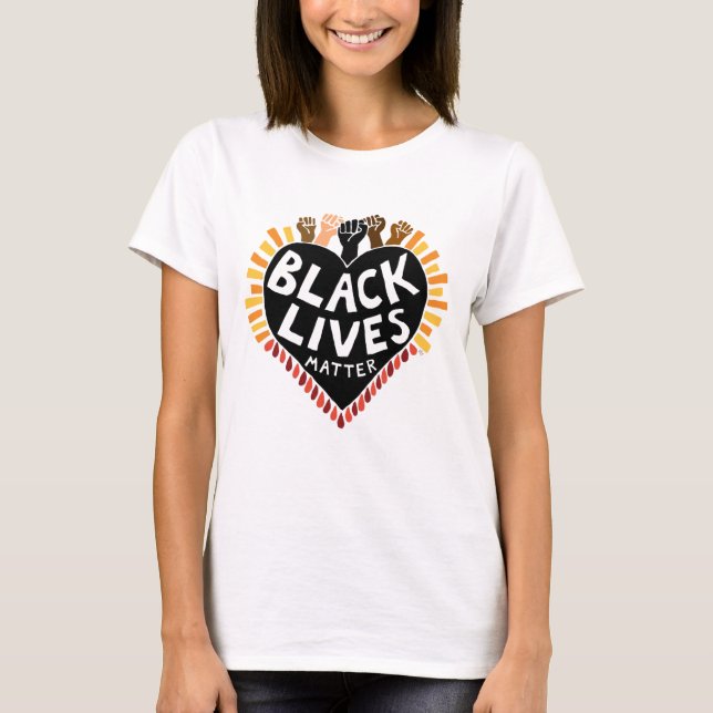 Black Lives Matter Women's T-Shirt (light) (Front)