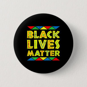 Black Lives Problem History Protest African Americ 6 Cm Round Badge
