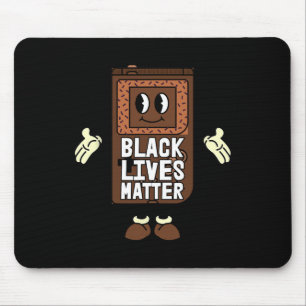Black Lives Problem Video-game Black History Gamin Mouse Mat