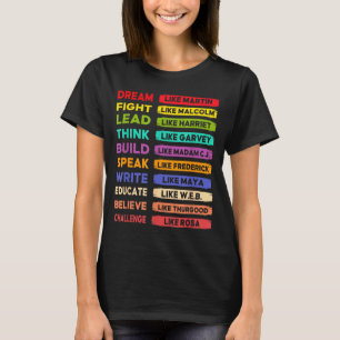Black Lives S Black Leaders Black History Month T-Shirt