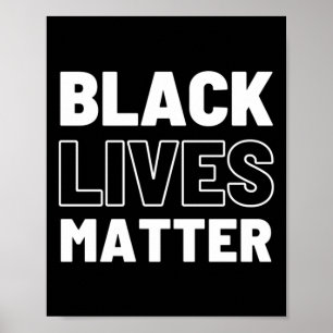 Black Lives Sticker11 Poster