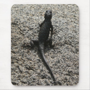 Black Lizard Mouse Mat
