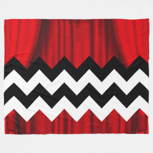 black lodge chevron blanket