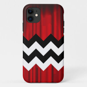 black lodge chevron iPhone 11 case