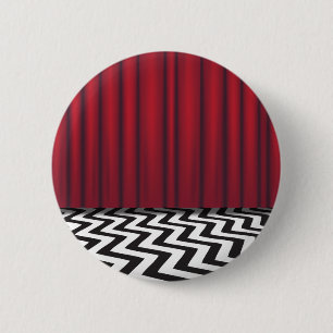 Black Lodge Red Room 6 Cm Round Badge
