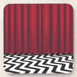 Black Lodge Red Room Coaster