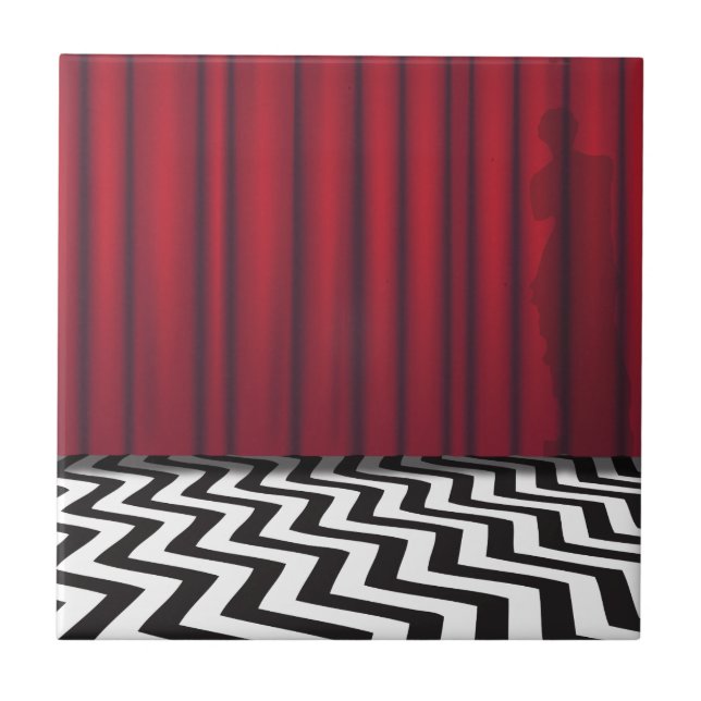 Black Lodge Red Room Tile (Front)