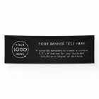 Black Logo | Business Modern Professional 8'