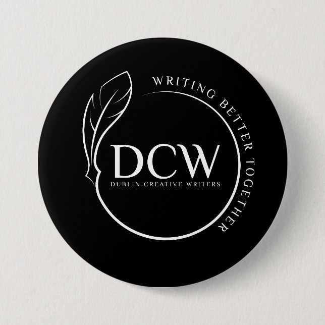 Black Logo Button (Front)