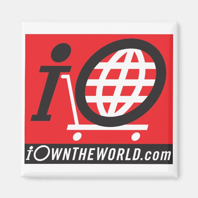 Black Logo Magnet (Front)