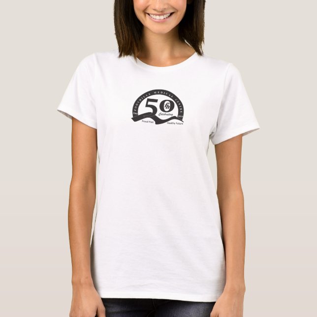Black Logo - Womens Foothills Turns Fifty Tanktop (Front)
