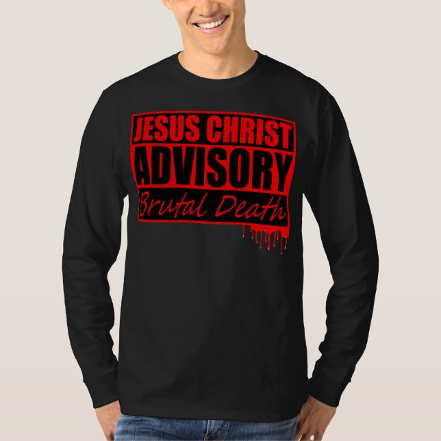 Black Long Sleeve T-Shirt (Front)