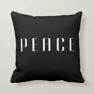 Black Love and Peace Pillow