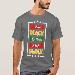 Black love black joy black excellence black pride  T-Shirt