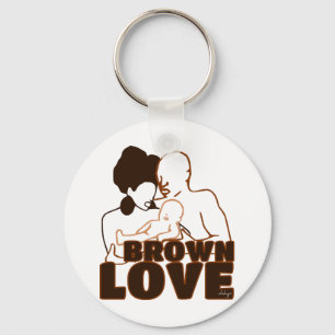 Black Love Brown Love Key Ring