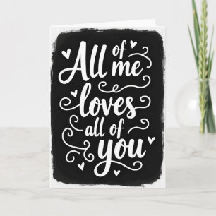 Black Love You Always Card