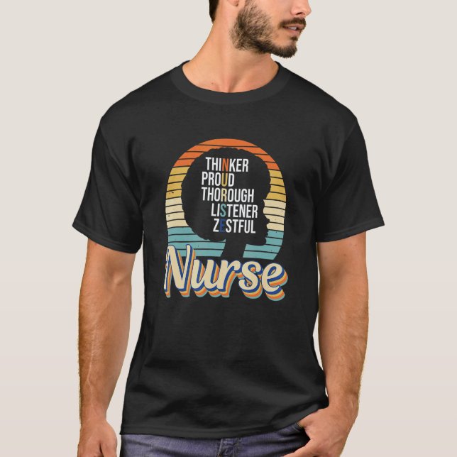 Black LPN Nurses Matter African American Black His T-Shirt (Front)