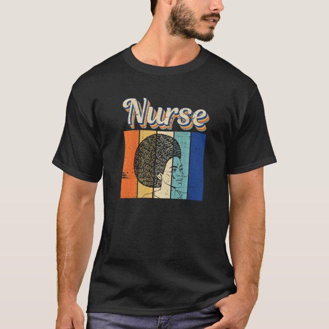 Black LPN Nurses Matter African American Black His T-Shirt (Front)