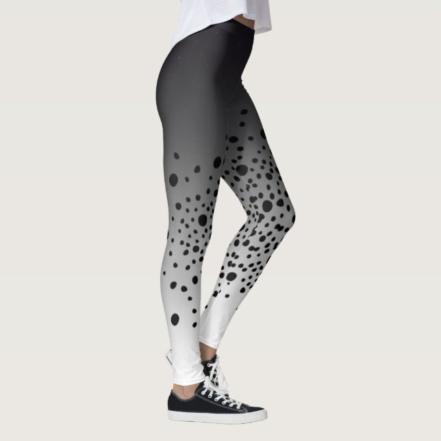 black lunar gradient leggings (Right)