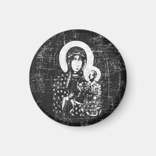 Black Madonna from Czestochowa Magnet
