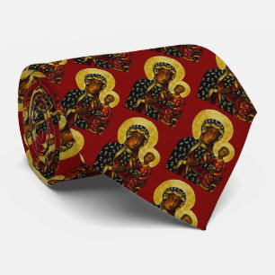 Black Madonna of Częstochowa Tie