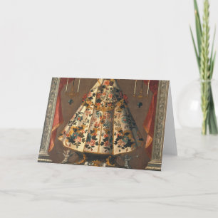 Black Madonna Painting 1745 Card