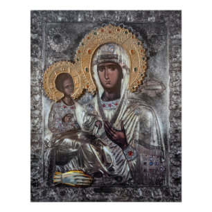 Black Madonna Religious Catholic Art Photo Print