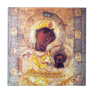 Black Madonna Tile