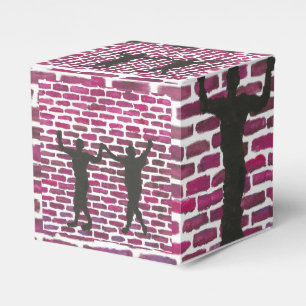 Black Magic Hollyhock by Yeshaya Dank Wood Wall Ar Favour Box