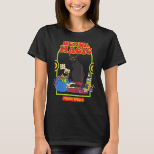 Black Magic  Mystic Spells  Cat T-Shirt