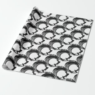 black-magic wrapping paper