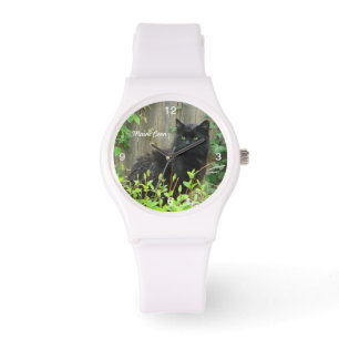 Black Maine Coon Cat Watch