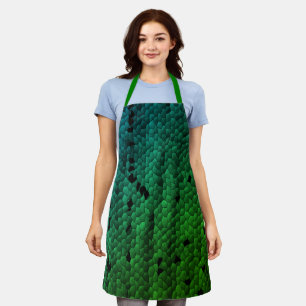Black Mamba animal Art Prints Apron